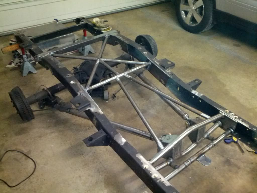 Adding X bracing to the chassis. Who's done it? The 1947 Present